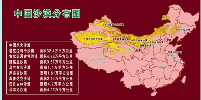 中国沙漠化面积占国土总面积的多少?地球沙漠化的面积是多少-图1 中国沙漠化面积占国土总面积的多少?地球沙漠化的面积是多少-图1