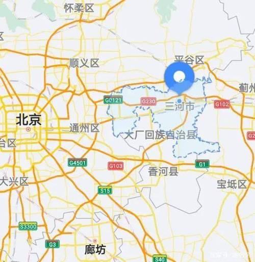 燕郊城区面积?河北燕郊市内多少度达标-图1 燕郊城区面积?河北燕郊市内多少度达标-图1