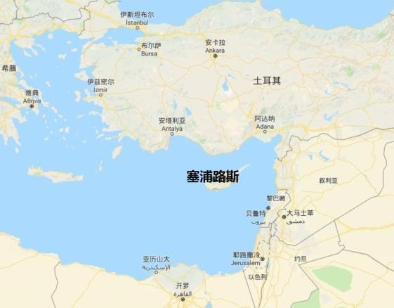 塞浦路斯面积是多少?塞浦路斯的冬季气温多少度-图1 塞浦路斯面积是多少?塞浦路斯的冬季气温多少度-图1