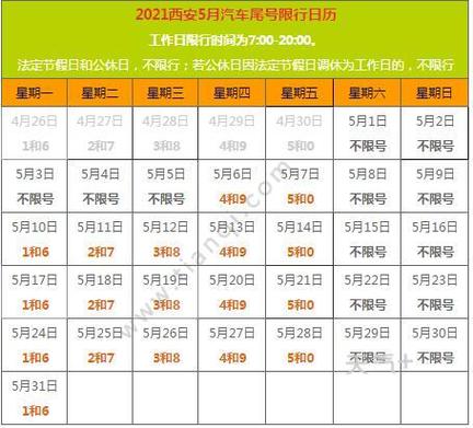 12月5号西安限号不?12月6号西安限号多少-图2 12月5号西安限号不?12月6号西安限号多少-图2
