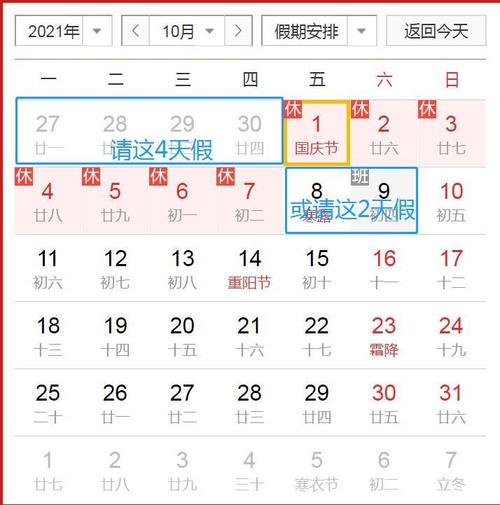 2021年法定假期一共多少天?2021年度全年因休假多少天-图1 2021年法定假期一共多少天?2021年度全年因休假多少天-图1
