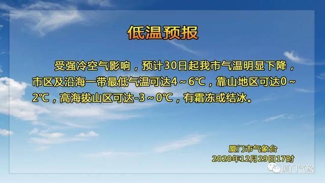 福建冬天冷到什么程度?厦门一年当中最冷是多少度-图2 福建冬天冷到什么程度?厦门一年当中最冷是多少度-图2