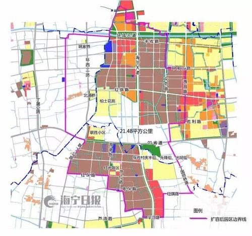 海宁有什么街？杭州丁桥到海宁斜桥多少公里-图2