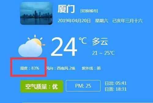 厦门六月下雨吗?厦门年平均湿度是多少-图1 厦门六月下雨吗?厦门年平均湿度是多少-图1