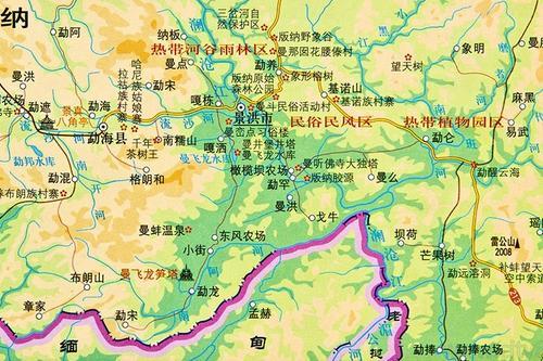 西双版纳各地海拔高度?昆明景洪市多少海拔-图3 西双版纳各地海拔高度?昆明景洪市多少海拔-图3