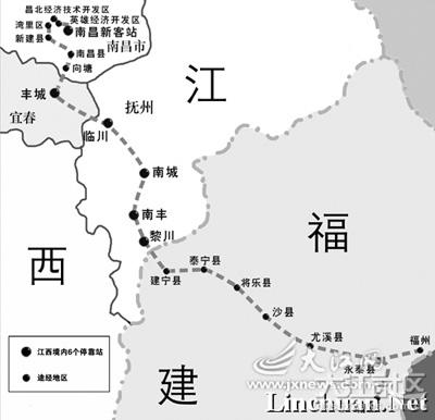 京福高铁经过那些站?江西婺源到滁州多少公里-图1 京福高铁经过那些站?江西婺源到滁州多少公里-图1
