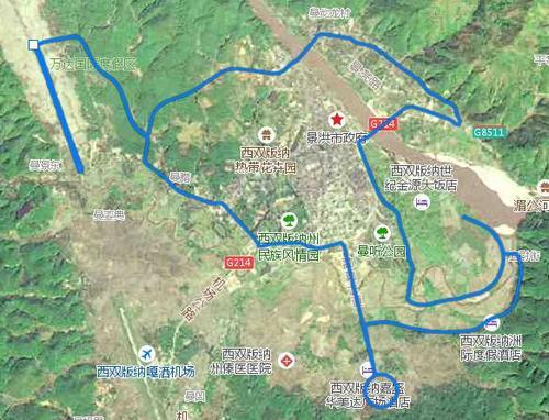 云南省景洪市海拔高度多少?云南景洪市海拔是多少-图1 云南省景洪市海拔高度多少?云南景洪市海拔是多少-图1