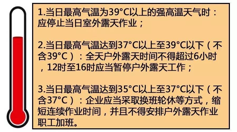 高温作业多少度?温度多少防暑-图1 高温作业多少度?温度多少防暑-图1