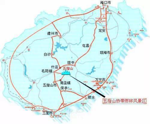 五指山纬度?五指山纬度是多少度-图1 五指山纬度?五指山纬度是多少度-图1