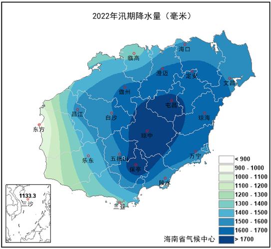 三亚的雨季是几月份?三亚年平均降水量是多少-图3 三亚的雨季是几月份?三亚年平均降水量是多少-图3