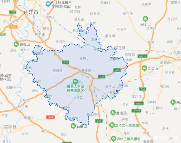 四川省现有多少个县市？四川内江有多少个区县-图2