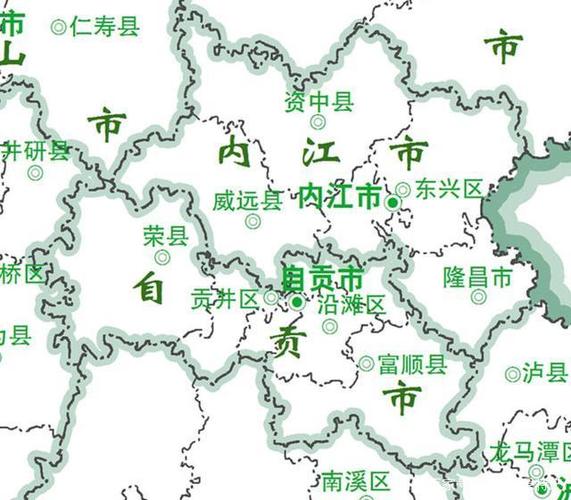 四川省现有多少个县市？四川内江有多少个区县-图3