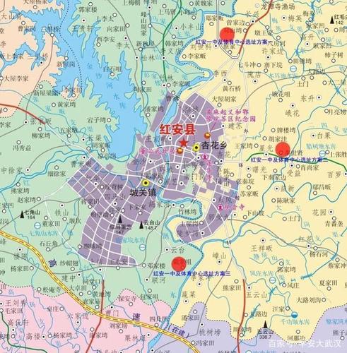 红安县有那几个镇，县区在那个镇上？红安上新集镇有多少人-图1