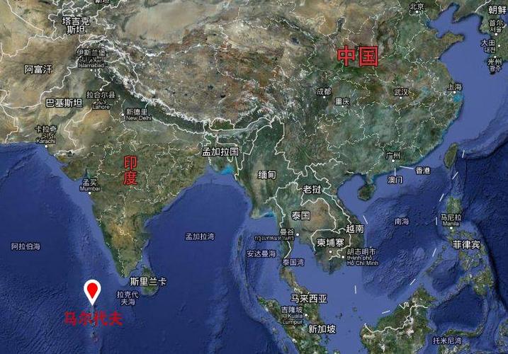 马尔代夫位于哪里?马累纬度是多少-图3 马尔代夫位于哪里?马累纬度是多少-图3