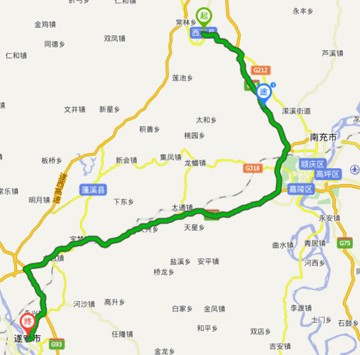 南充市在哪个省的什么地方?遂宁到升钟有多少公里-图1 南充市在哪个省的什么地方?遂宁到升钟有多少公里-图1