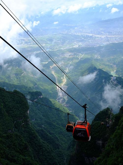 张家界天门山索道缆车热吗?天门山今天多少温度-图2 张家界天门山索道缆车热吗?天门山今天多少温度-图2