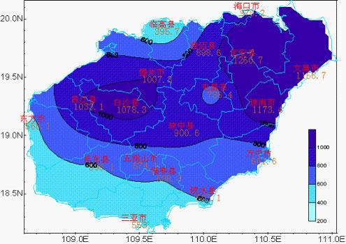 今年下半年雨水多少?海南降雨强度是多少-图1 今年下半年雨水多少?海南降雨强度是多少-图1