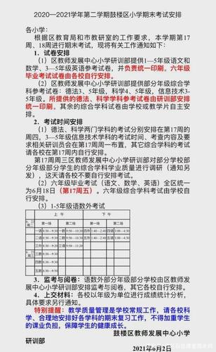 2021年六年级下册南京什么时候期末考试?南京6月份多少度-图3 2021年六年级下册南京什么时候期末考试?南京6月份多少度-图3