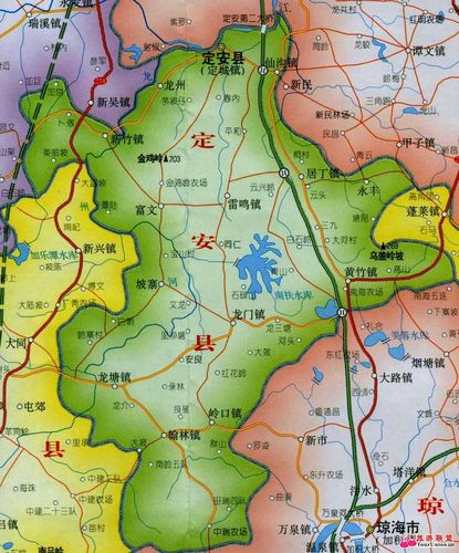 定安县有哪些乡镇?海南省定安有多少个镇-图2 定安县有哪些乡镇?海南省定安有多少个镇-图2