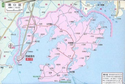 防城港有哪几个区县分别是什么?防城港有多少区-图3 防城港有哪几个区县分别是什么?防城港有多少区-图3