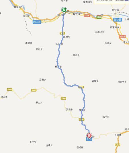 天水到武都公路是多少公里?天水到娘娘坝多少公里-图1 天水到武都公路是多少公里?天水到娘娘坝多少公里-图1
