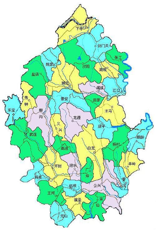 四川省剑阁县哪些乡镇?剑阁到龙源多少公里-图2 四川省剑阁县哪些乡镇?剑阁到龙源多少公里-图2