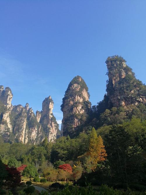 张家界山顶10月中旬冷吗?张家界一年四季天气温度是多少-图1 张家界山顶10月中旬冷吗?张家界一年四季天气温度是多少-图1
