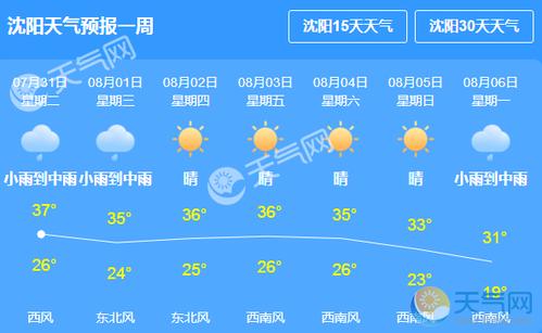 沈阳的最高气温是多少?明天沈阳的气温是多少-图1 沈阳的最高气温是多少?明天沈阳的气温是多少-图1