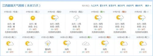 九江一年天气如何?都昌温度多少现在-图1 九江一年天气如何?都昌温度多少现在-图1