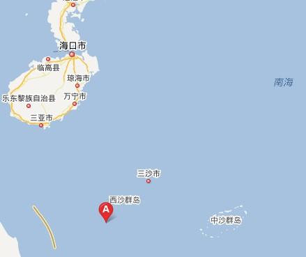 中建岛在西沙的位置?岘港多少度-图1 中建岛在西沙的位置?岘港多少度-图1