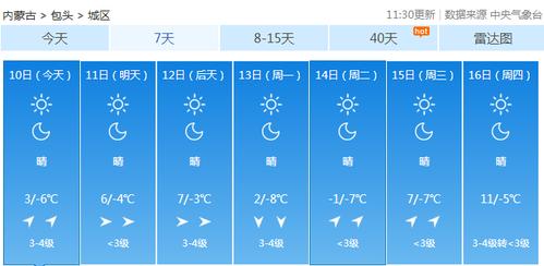 包头历年10月份的温度?包头市三月份的温度是多少-图1 包头历年10月份的温度?包头市三月份的温度是多少-图1