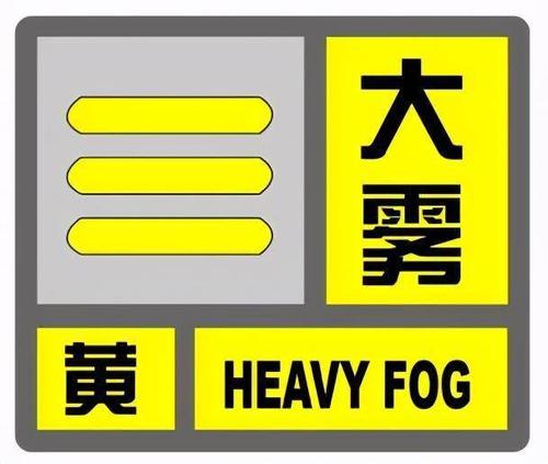 大雾预警信号分为哪四个等级?大雾预警分多少个等级-图2 大雾预警信号分为哪四个等级?大雾预警分多少个等级-图2