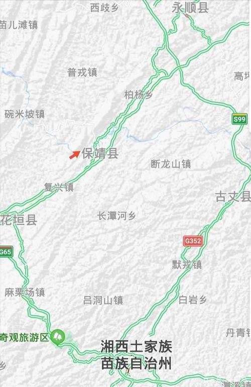 湖南保靖地理位置是什么?吉首市到保靖普戎有多少公里-图1 湖南保靖地理位置是什么?吉首市到保靖普戎有多少公里-图1