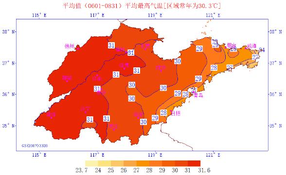 山东的气候有何特点?山东的夏天一般多少度-图1 山东的气候有何特点?山东的夏天一般多少度-图1