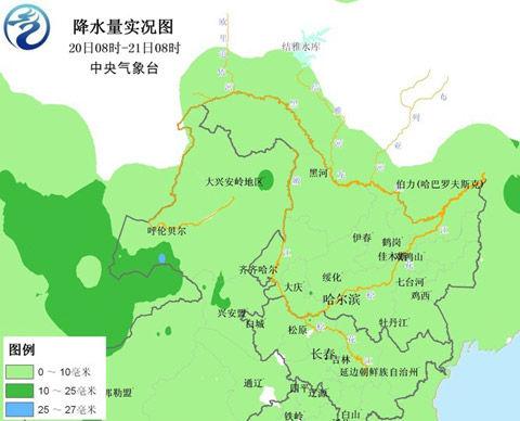 冬季嫩江流域降水空间分布差异?嫩江冬季气温多少度-图1 冬季嫩江流域降水空间分布差异?嫩江冬季气温多少度-图1
