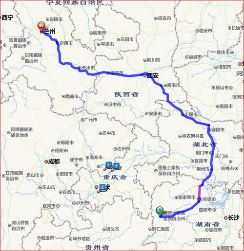 兰州至广州自驾沿途路过哪些城市?岷县到广西多少公里-图2 兰州至广州自驾沿途路过哪些城市?岷县到广西多少公里-图2