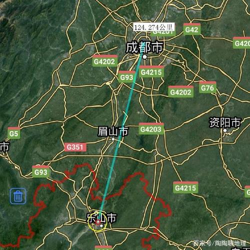 眉山到乐山有多远?乐山到甘江镇多少公里-图2 眉山到乐山有多远?乐山到甘江镇多少公里-图2