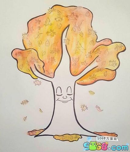 秋天像一幅色彩斑斓的画80字?大杨树温度多少-图2 秋天像一幅色彩斑斓的画80字?大杨树温度多少-图2