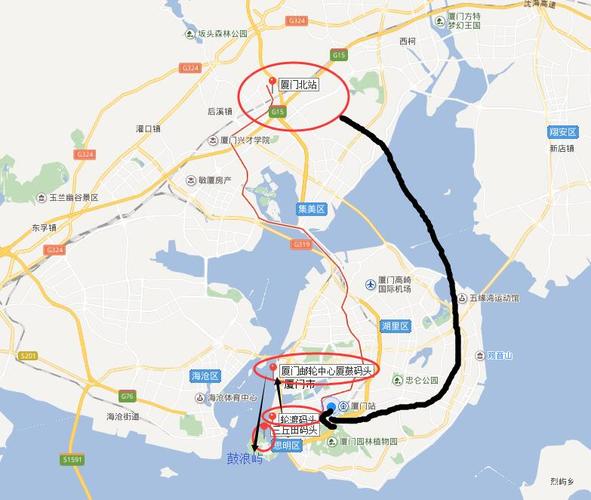 广西到厦门多少公里?南宁到福建鼓浪屿多少公里-图2 广西到厦门多少公里?南宁到福建鼓浪屿多少公里-图2