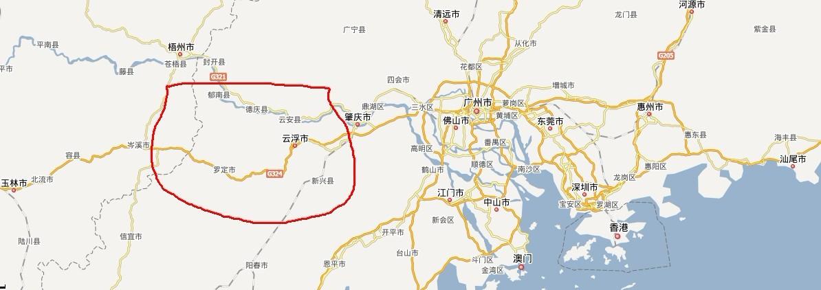 云浮靠近广西哪里?筋竹到梧州多少公里-图3 云浮靠近广西哪里?筋竹到梧州多少公里-图3