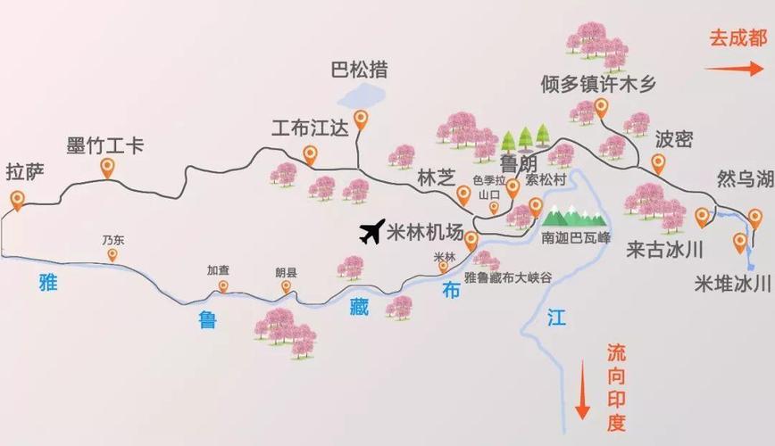 林芝市有哪个县最大?林芝市有多少区县-图3 林芝市有哪个县最大?林芝市有多少区县-图3