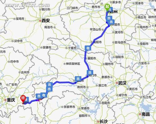 重庆到河南的自驾游有多少公里?重庆离伊川多少公里-图2 重庆到河南的自驾游有多少公里?重庆离伊川多少公里-图2