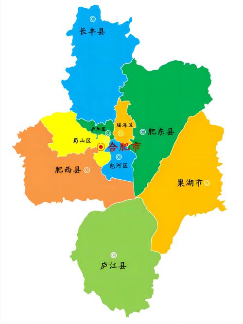 安徽地图各市面积？阜阳到合肥三河有多少公里-图3