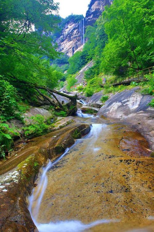 8月中旬适合哪里旅游？青峰峡明天温度多少-图3