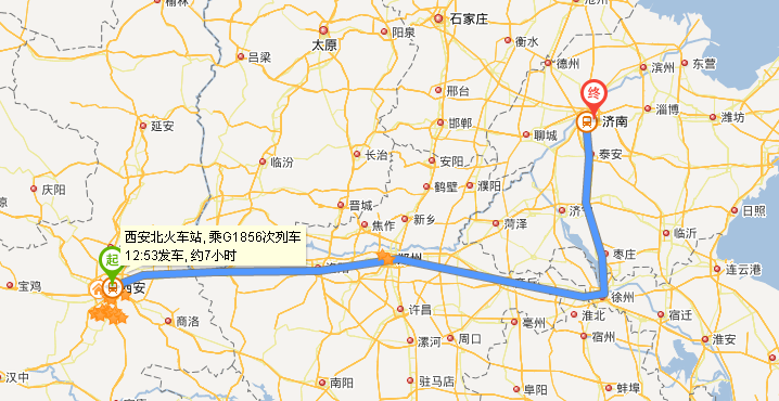 山东离陕西有多远?从西安到山东多少温度-图1 山东离陕西有多远?从西安到山东多少温度-图1