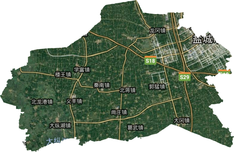 江苏盐城市市区街道划分?盐都区多少乡镇-图2 江苏盐城市市区街道划分?盐都区多少乡镇-图2