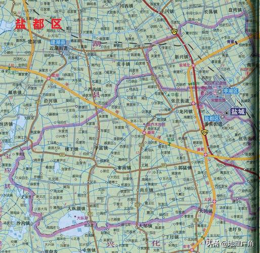 江苏盐城市市区街道划分?盐都区多少乡镇-图3 江苏盐城市市区街道划分?盐都区多少乡镇-图3