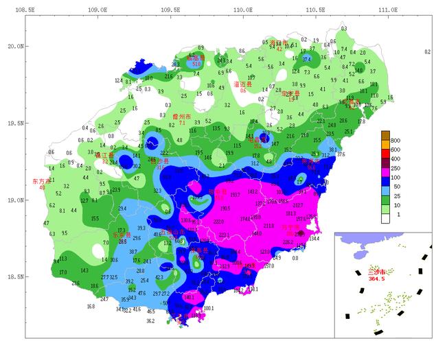 琼海什么季节下雨多？琼海全年降雨量多少-图1