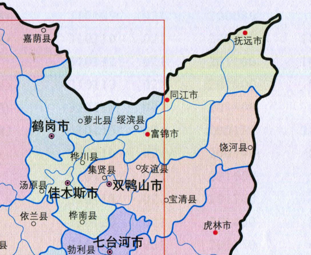 佳木斯市有哪几个区,有哪几个所属县?富锦长安镇撤速是多少-图1 佳木斯市有哪几个区,有哪几个所属县?富锦长安镇撤速是多少-图1