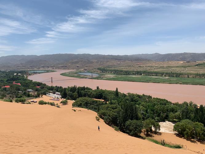 黄河在沙坡头的宽度?沙坡头多少度-图1 黄河在沙坡头的宽度?沙坡头多少度-图1